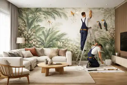 empapelar papel pintado instalación